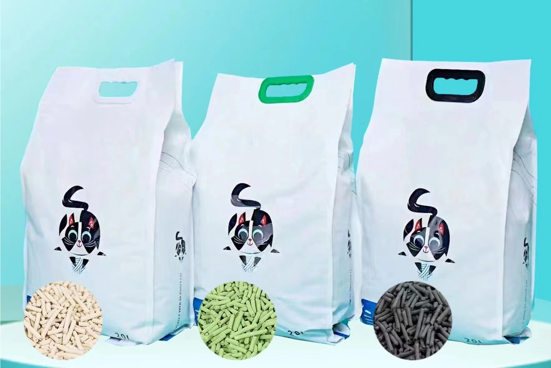 Cat Tofu Litter Watersoluble Dustfree China Manufacturer